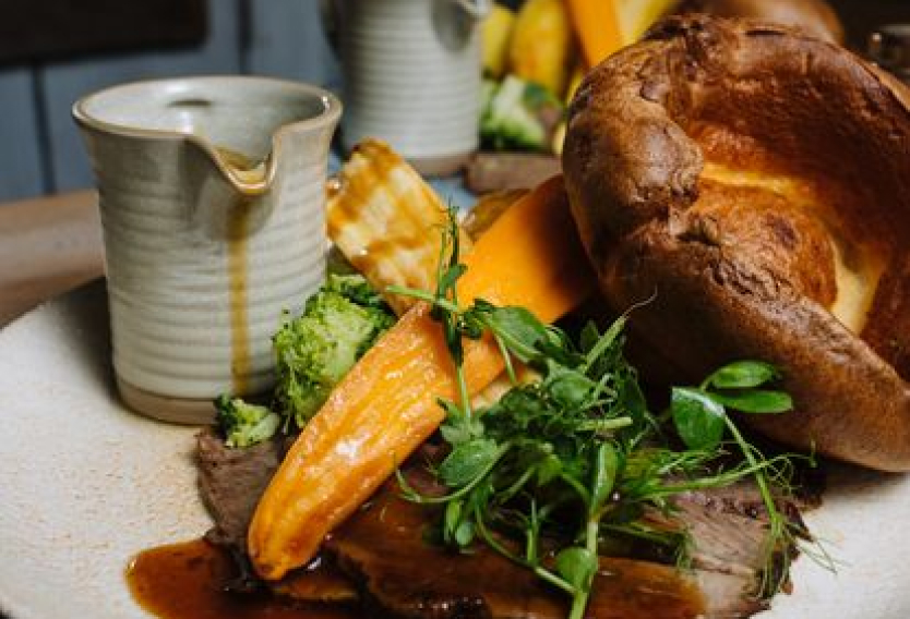 Roast with Yorkshire puddings